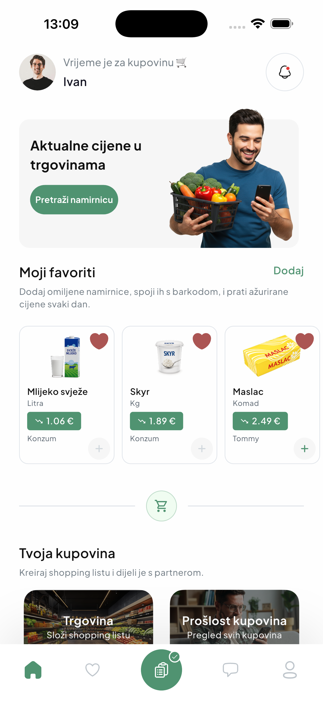 Shopping Daddy aplikacija
